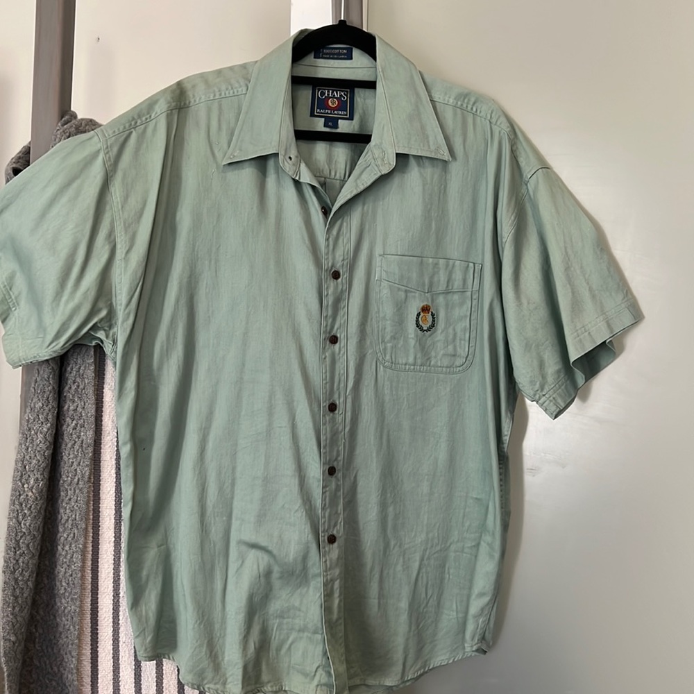 Chaps Ralph Lauren men’s casual shirt sleeve shirt